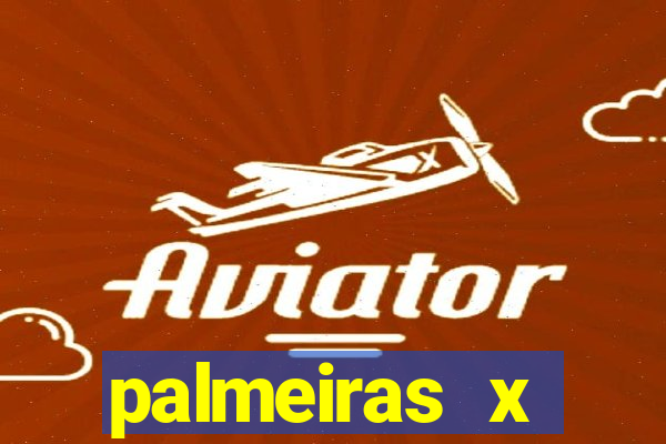 palmeiras x cruzeiro palpite